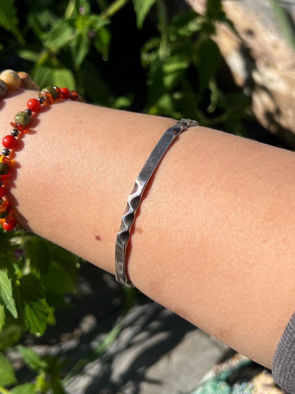 Vintage Silver Bangle Bracelet